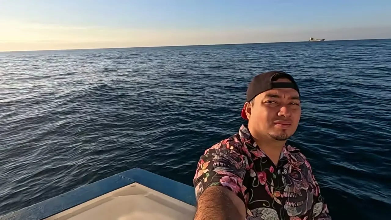 Ya en mar abierto, rumbo a Puerto Marqués